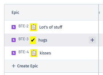 Shows a tick when selected